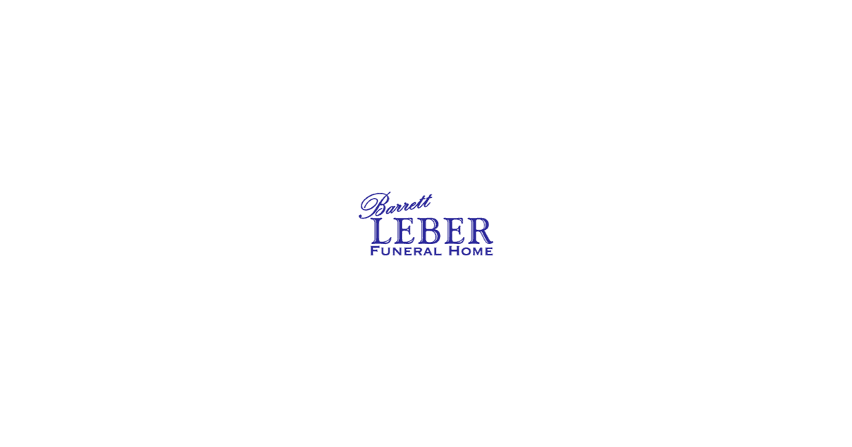 Preview image from Barrett Leber Funeral Home's website